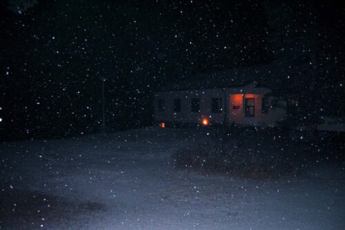 Snowing night, Joulukuu Finland 2003